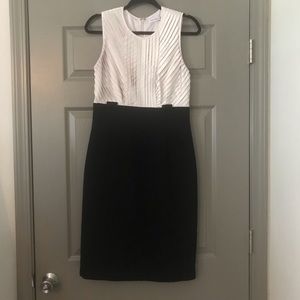 Calvin Klein ribbed top dress